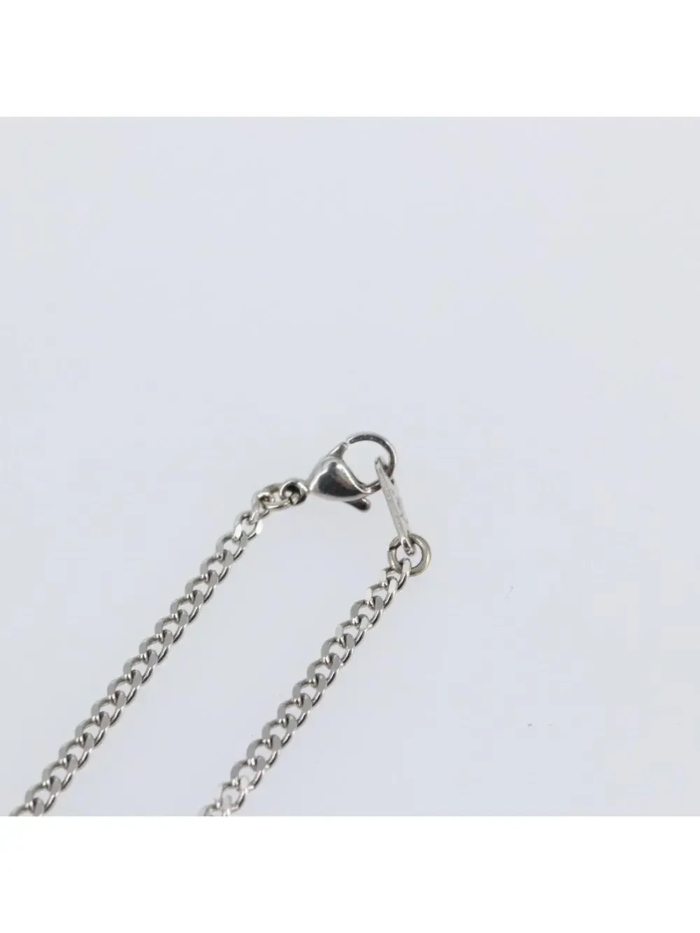 Louis Vuitton Row Necklace Metal Silver #344444L74B